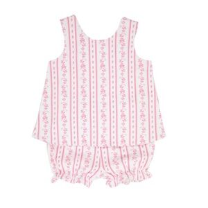 TBBC The Bettye Bloomer Set in pink/white size 4T